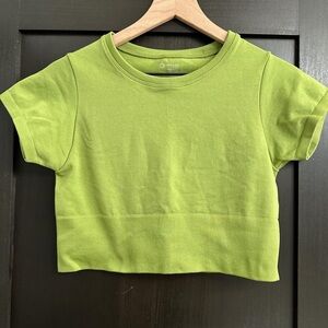 Aerie Green Crop Top